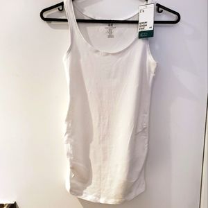 NWT H&M Mama White Tank Top